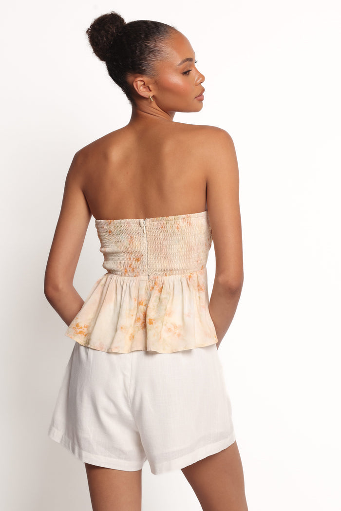Petal and Pup USA TOPS Maia Strapless Top - Floral