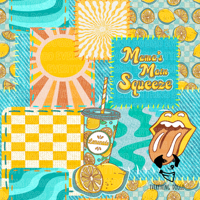 Main Squeeze (Blue) - Bandana (Reversible)