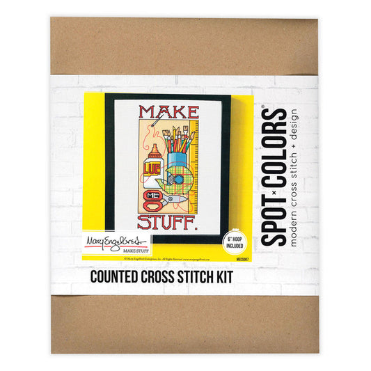 Make Stuff Counted Cross Stitch Kit