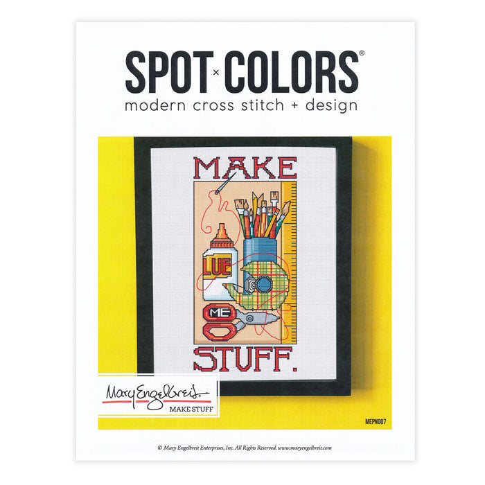 Make Stuff Counted Cross Stitch Leaflet