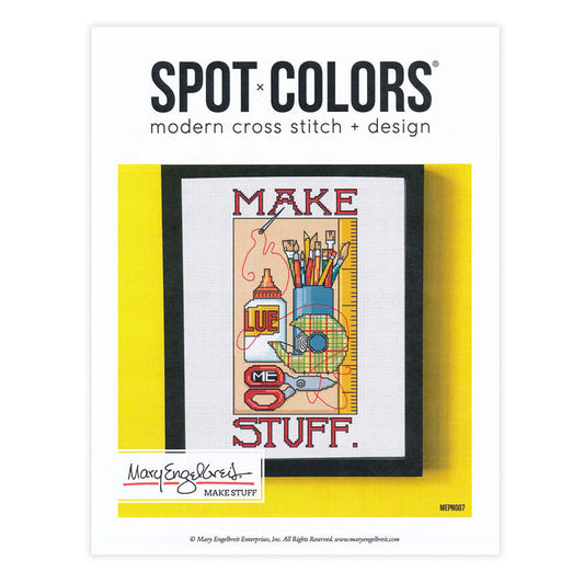 Make Stuff Counted Cross Stitch Leaflet