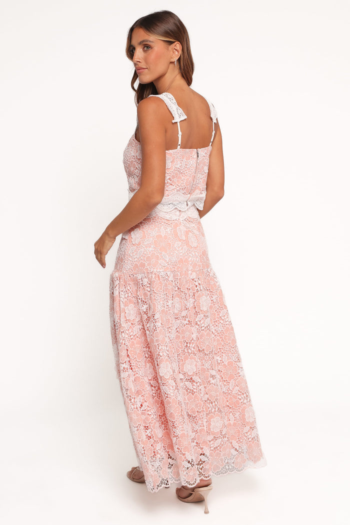 Petal and Pup USA SETS Malloy Skirt Set - Pink