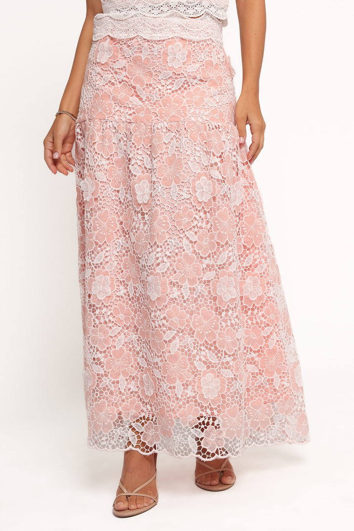 Petal and Pup USA SETS Malloy Skirt Set - Pink