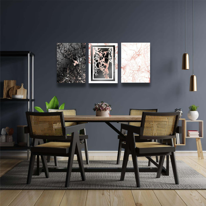Marble Design Wall Decor - Artwork available at Dekadron for $449.90