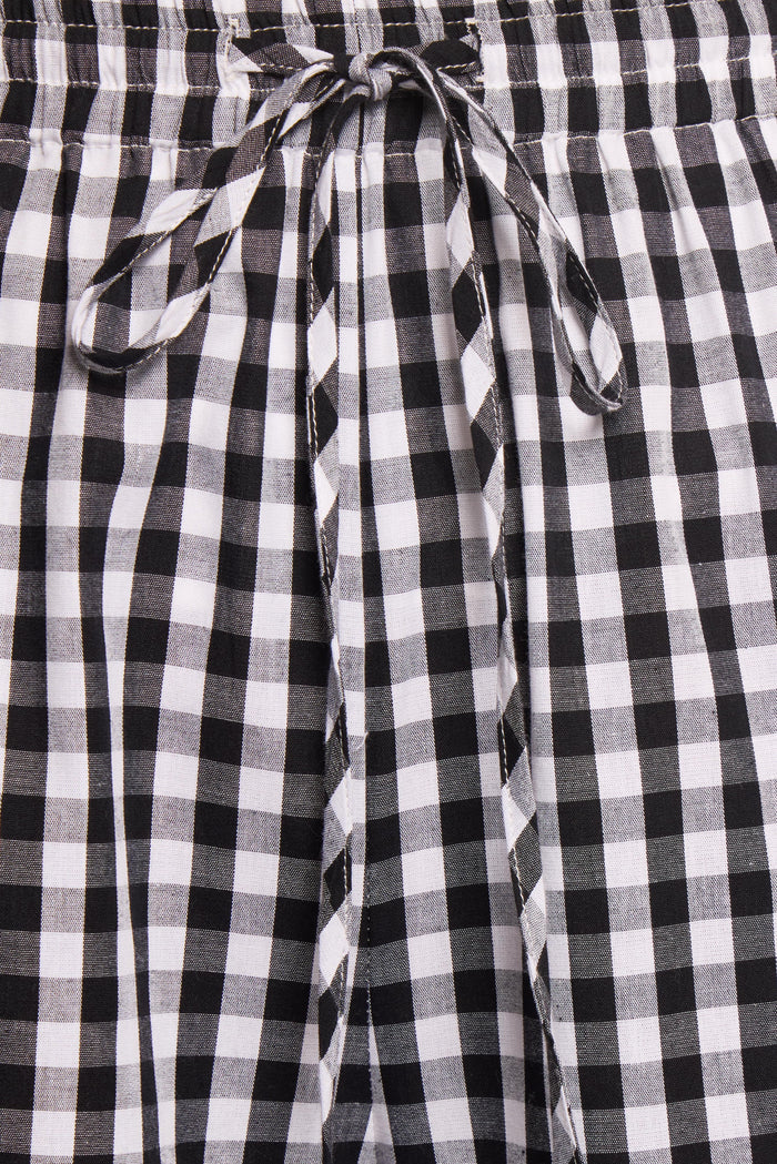 Petal and Pup USA BOTTOMS Marina Pant - Black Gingham