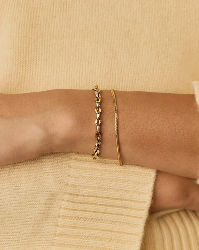 Mariner Chain Bracelet | 18k Gold Plated/Platinum Plated Bracelets Missoma