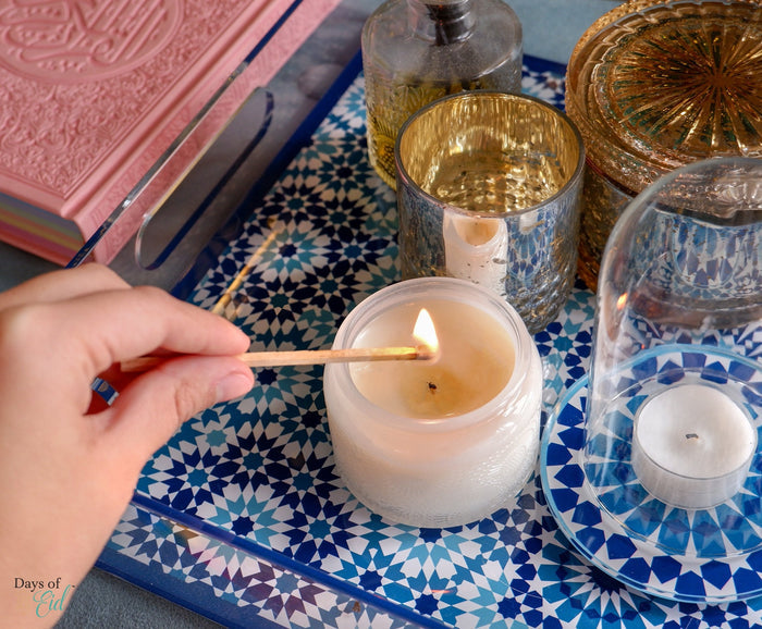 Marrakech Acrylic Coaster - Blue