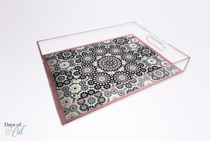 Marrakech Acrylic Tray - Days of Eid