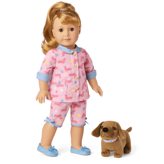 Maryellen’s™ Dachshund Pajamas & Dog (Historical Characters)