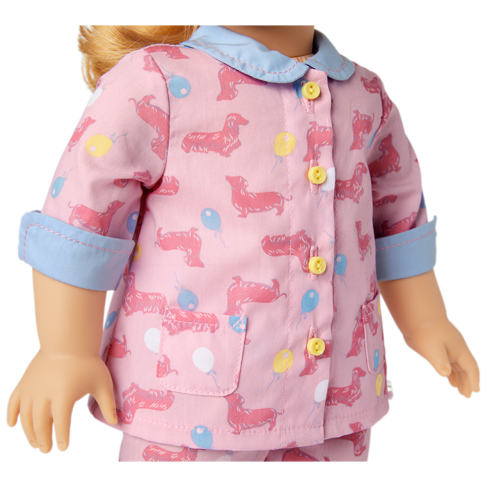 Maryellen’s™ Dachshund Pajamas & Dog (Historical Characters)