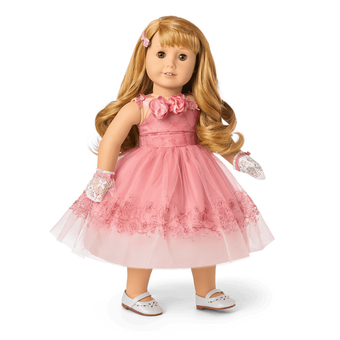Maryellen’s™ Pretty Pink Dress for 18-inch Dolls (Historical Characters)