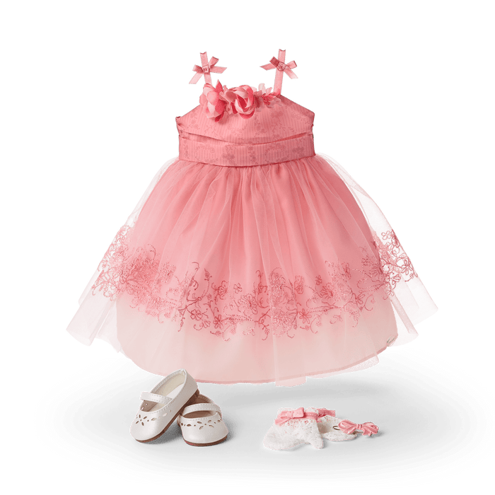 Maryellen’s™ Pretty Pink Dress for 18-inch Dolls (Historical Characters)