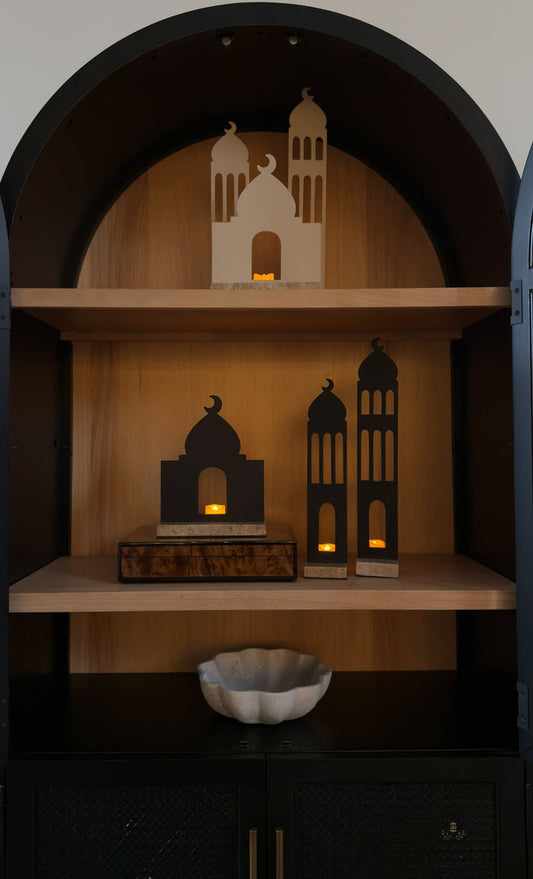 Masjid Skyline - Travertine - Days of Eid