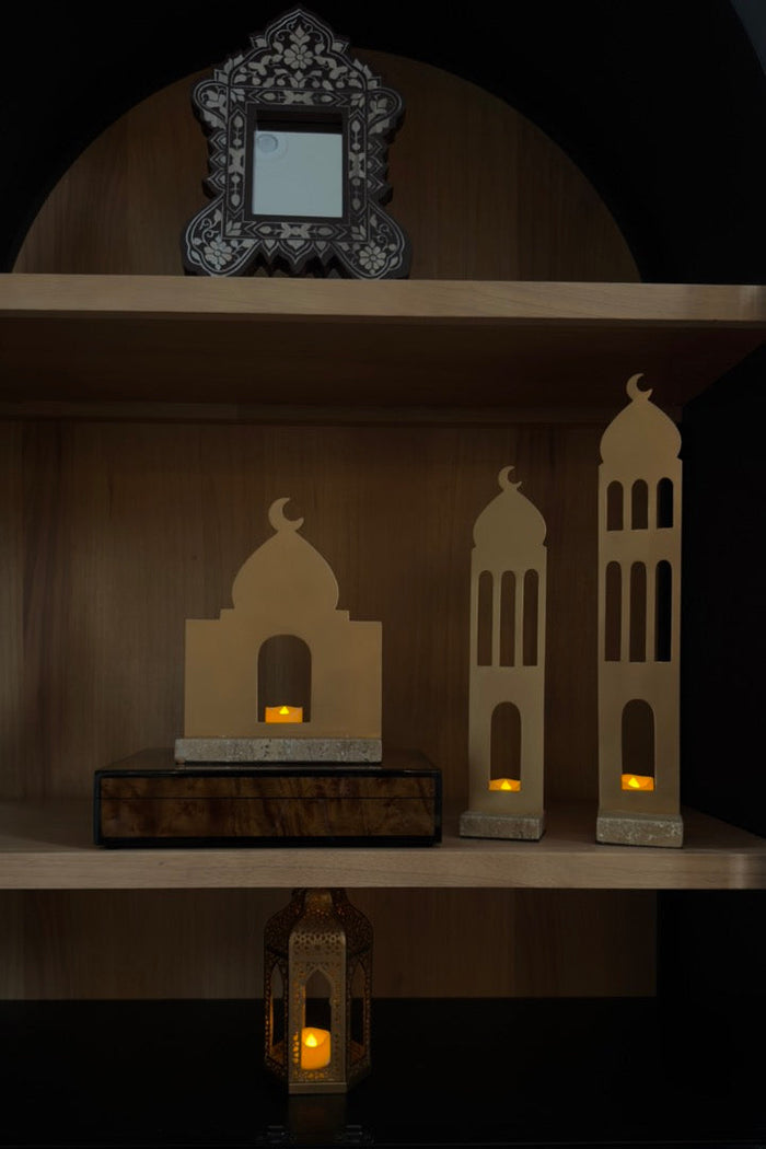 Masjid Skyline - Travertine - Days of Eid