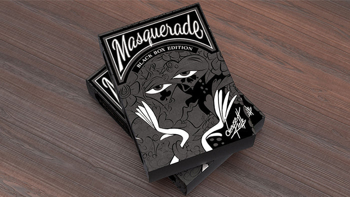 Masquerade Black Box Edition Playing Cards by US Playing Card Co.