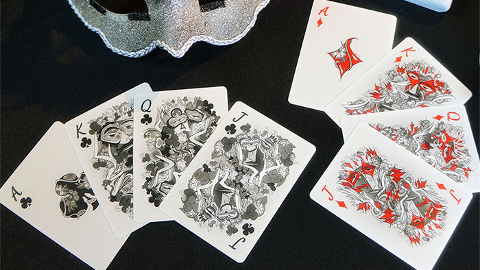 Masquerade Black Box Edition Playing Cards by US Playing Card Co.