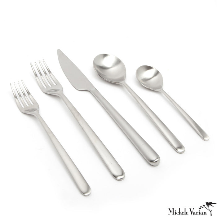 Matte Stainless Cutlery