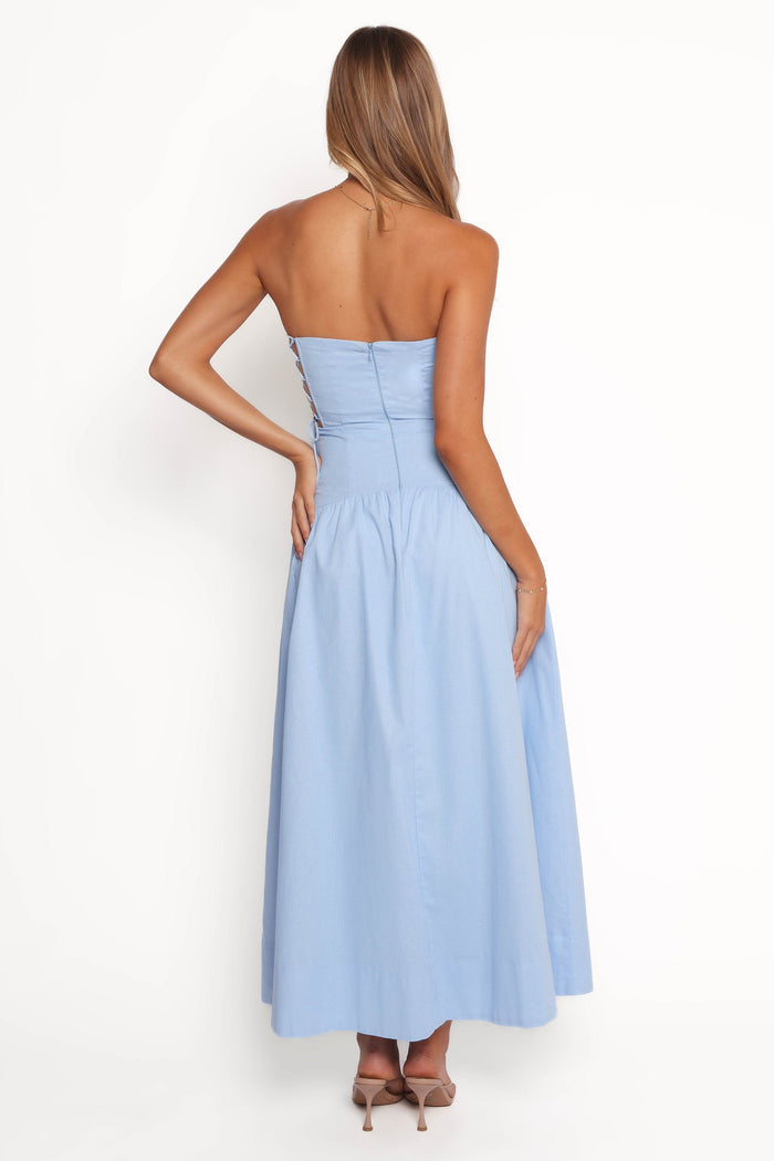 Petal and Pup USA DRESSES Maude Maxi Dress - Blue (Hold for Rack)