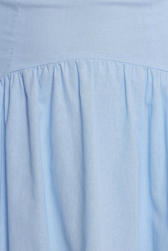 Petal and Pup USA DRESSES Maude Maxi Dress - Blue (Hold for Rack)