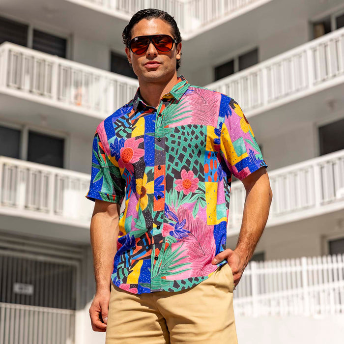 RSVLTS RSVLTS Bamboo Short Sleeve Shirt Max Floral – Bamboo Short Sleeve Shirt Max Floral – Bamboo Short Sleeve Shirt
