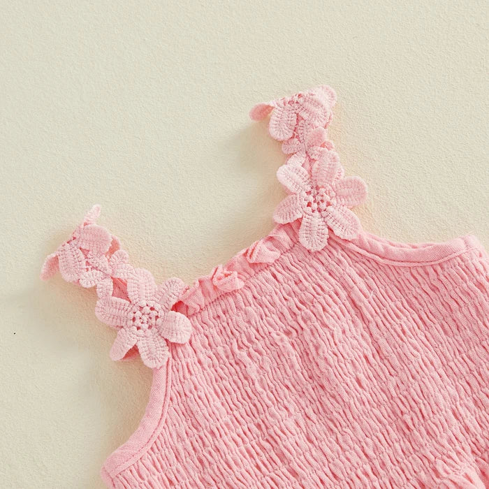 MAYA Floral Smocked Outfit