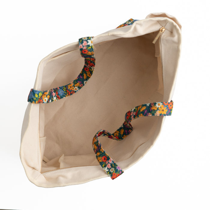 Meadow & Vine Canvas Tote - Archer and Olive