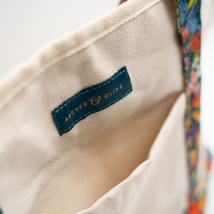 Meadow & Vine Canvas Tote - Archer and Olive