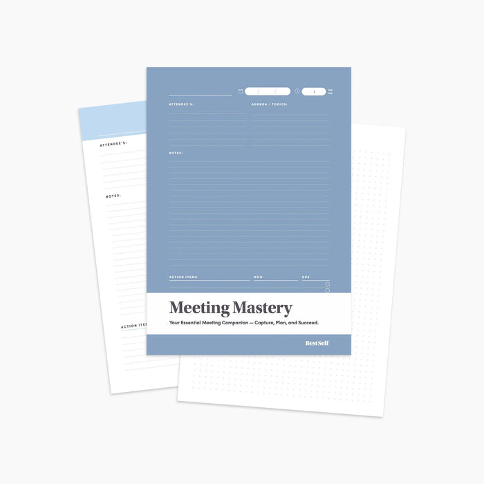 Meeting Mastery Pad (Digital Download) Digital Download Personal Growth
