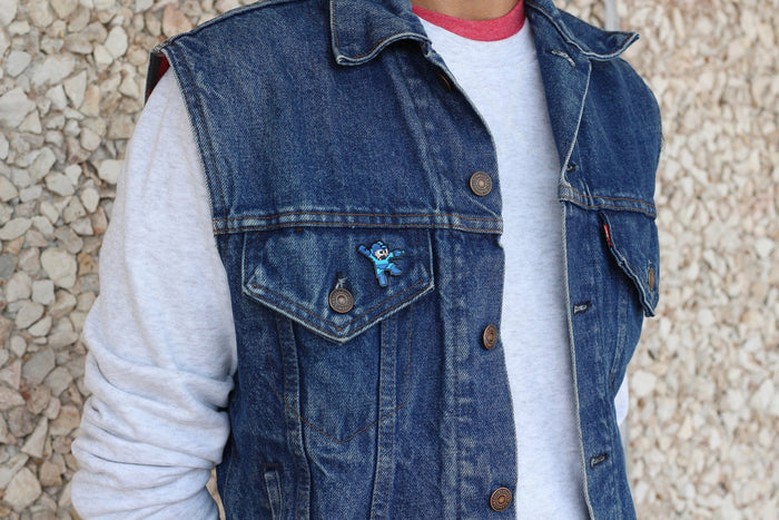 Mega Man Blue Bomber Enamel Pin