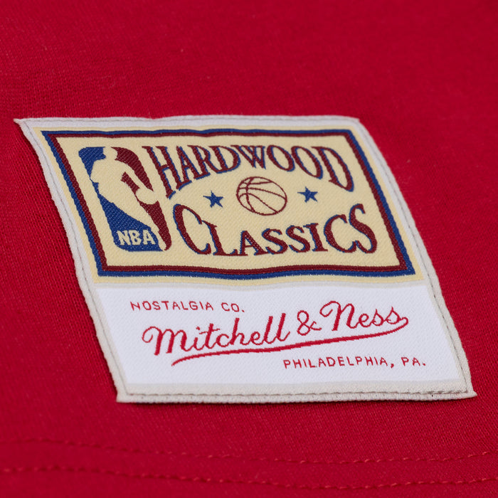 Men's Houston Rockets Mitchell & Ness HWC Double Clutch T-Shirt