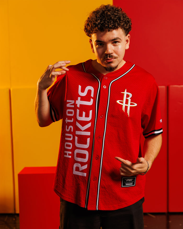 Men's Houston Rockets Pro Standard Baseball Jersey (Red)