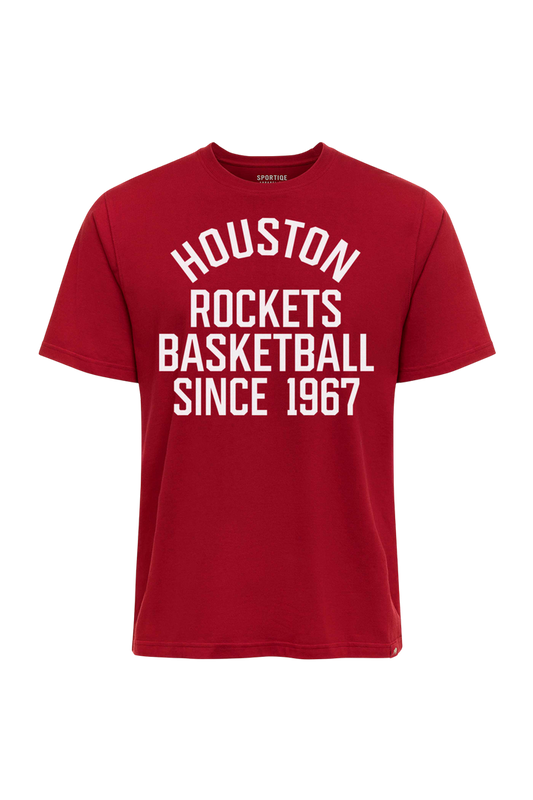 Men's Houston Rockets Sportiqe Duke Hallock T-Shirt