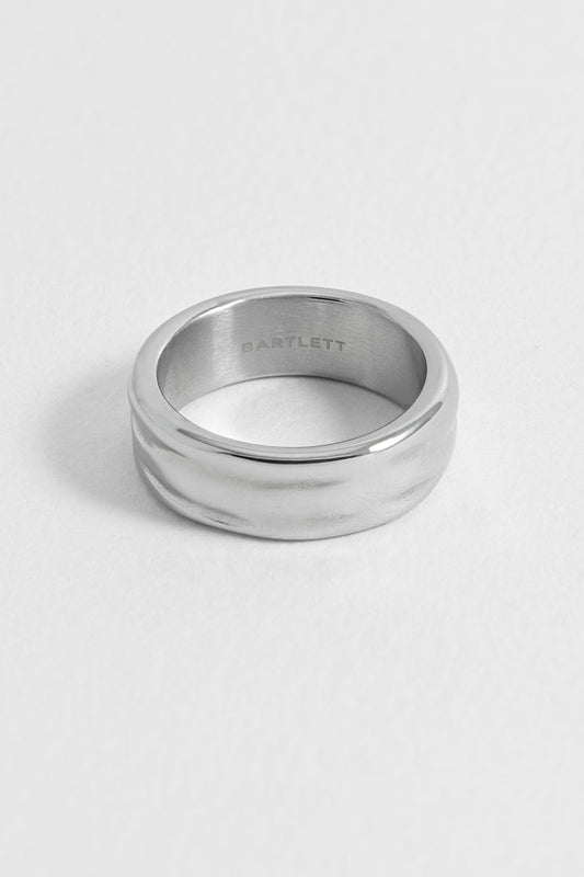 Men's Molten Metal Chunky Band Ring