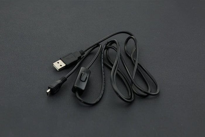 Micro USB Cable with Switch [Discontinued] by DFRobot - The Pi Hut