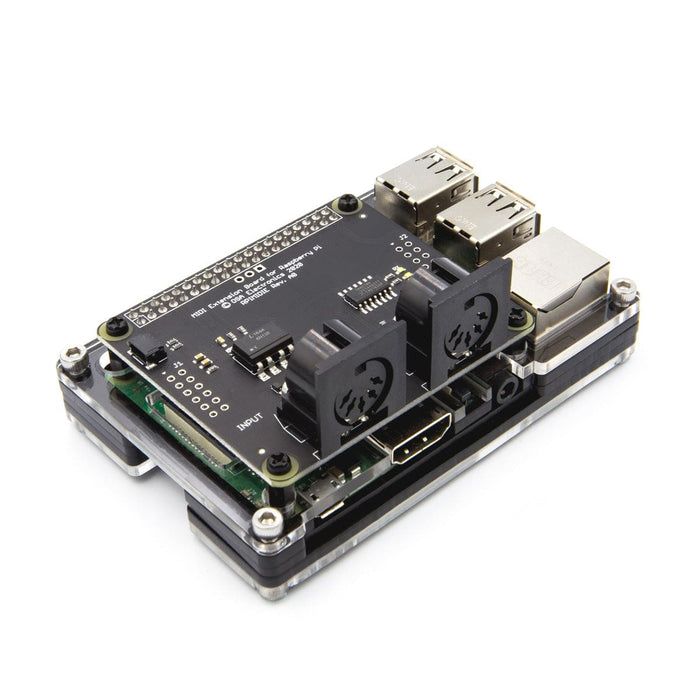 MIDI Board for Raspberry Pi [discontinued] by OSA - The Pi Hut