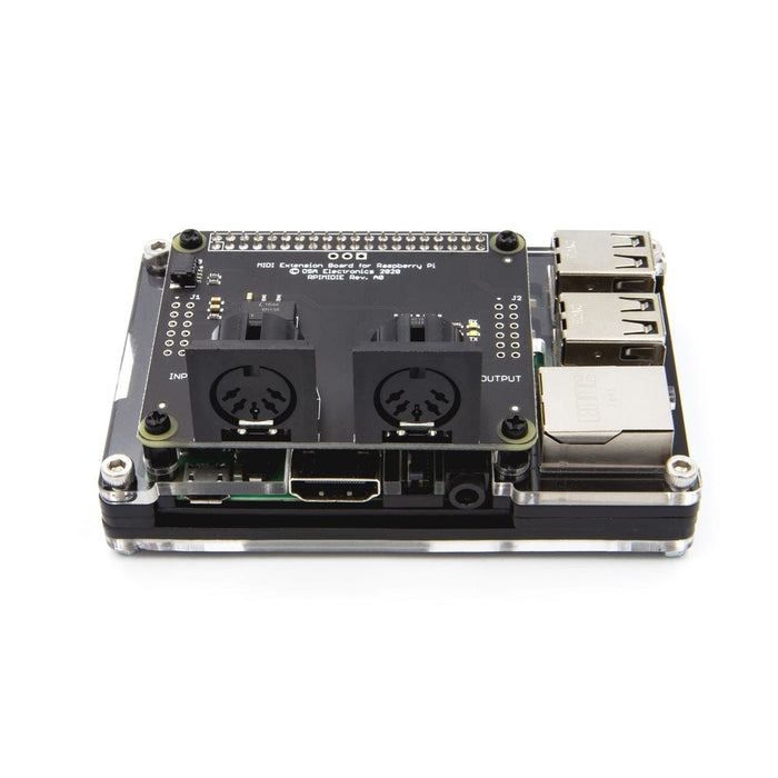 MIDI Board for Raspberry Pi [discontinued] by OSA - The Pi Hut