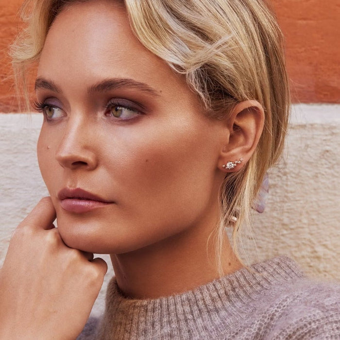 Midnight earrings in Gold