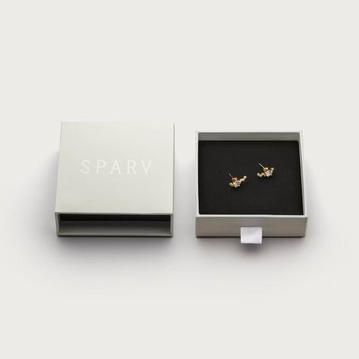 Midnight earrings in Gold