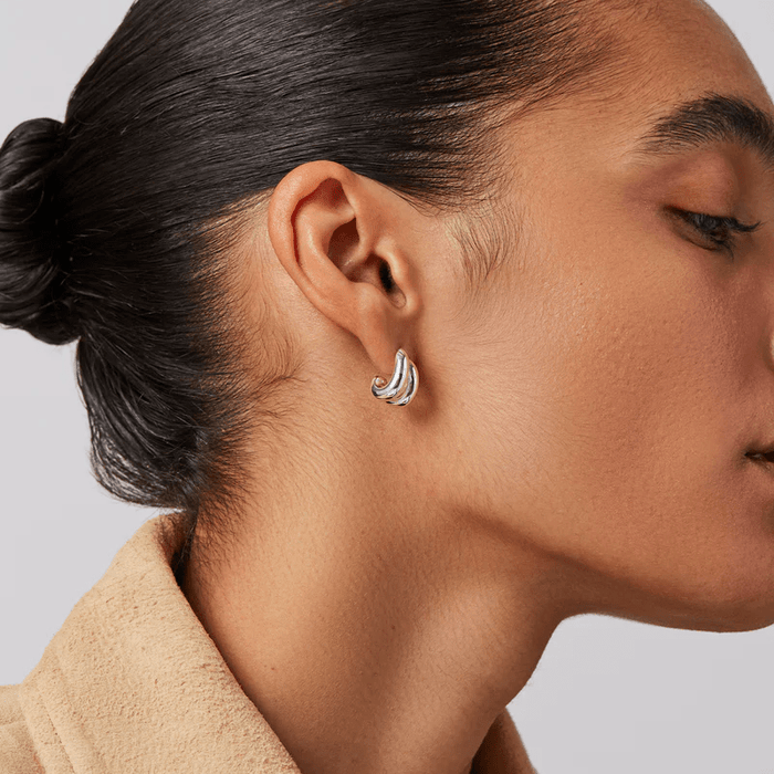 Mini Florence Earrings in Silver