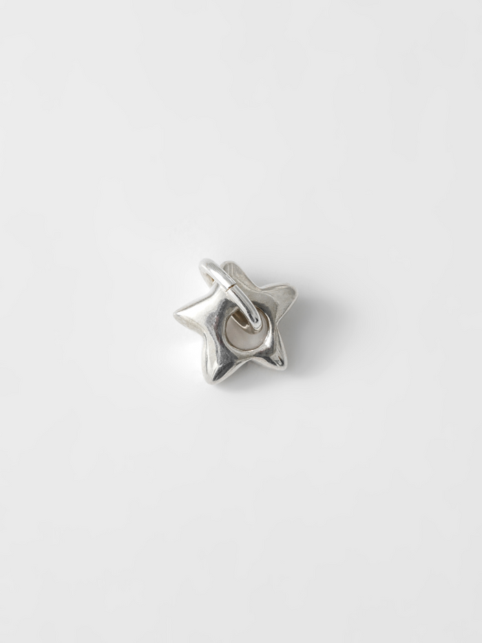 Wolf Circus Mini Star Charm Necklace Pendant in Sterling Silver-Charm-wolfcircus.com