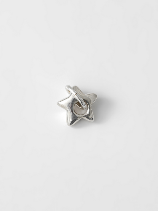 Wolf Circus Mini Star Charm Necklace Pendant in Sterling Silver-Charm-wolfcircus.com