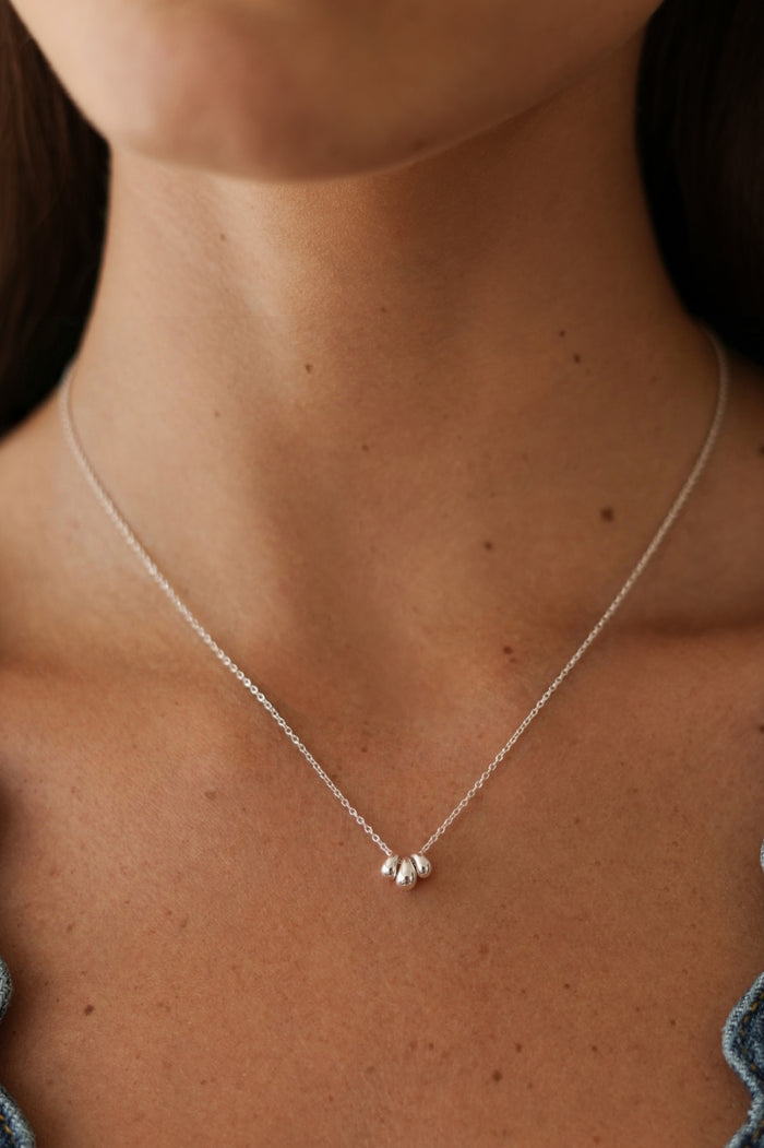 Mini Tiered Droplet Necklace
