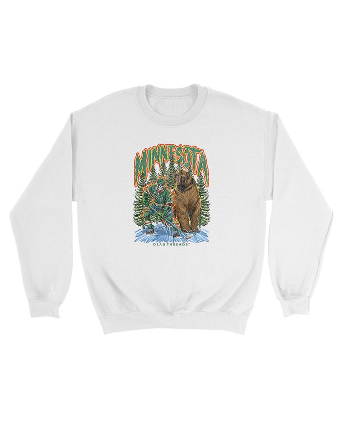 MINNESOTA HOCKEY KIDS CREWNECK SWEATSHIRT – Kids clothes – Dead Threads Apparel