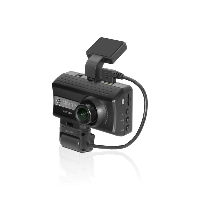Minolta MNCD337N 1080p HD Dash Camera with 3 Inch Screen and Interior Camera