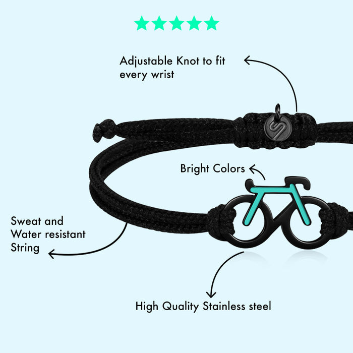 Mint Bike Bracelet