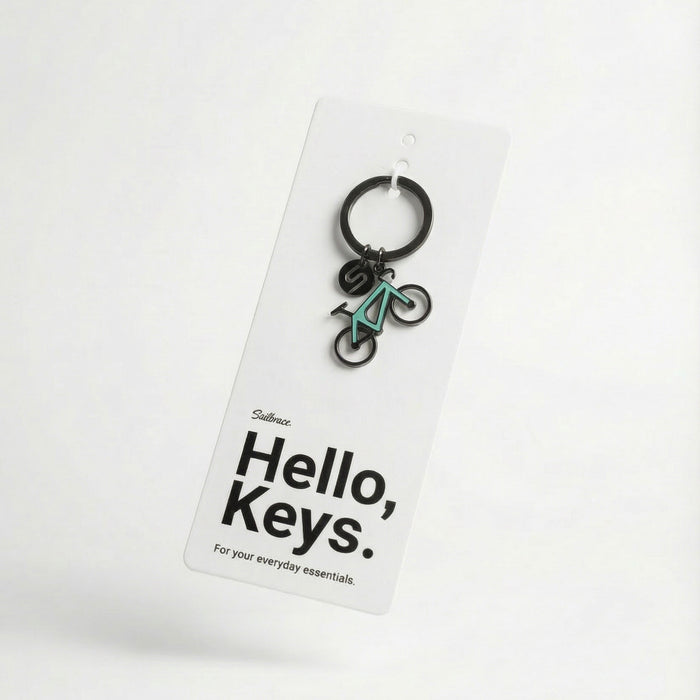 Mint Road Bike Keychain