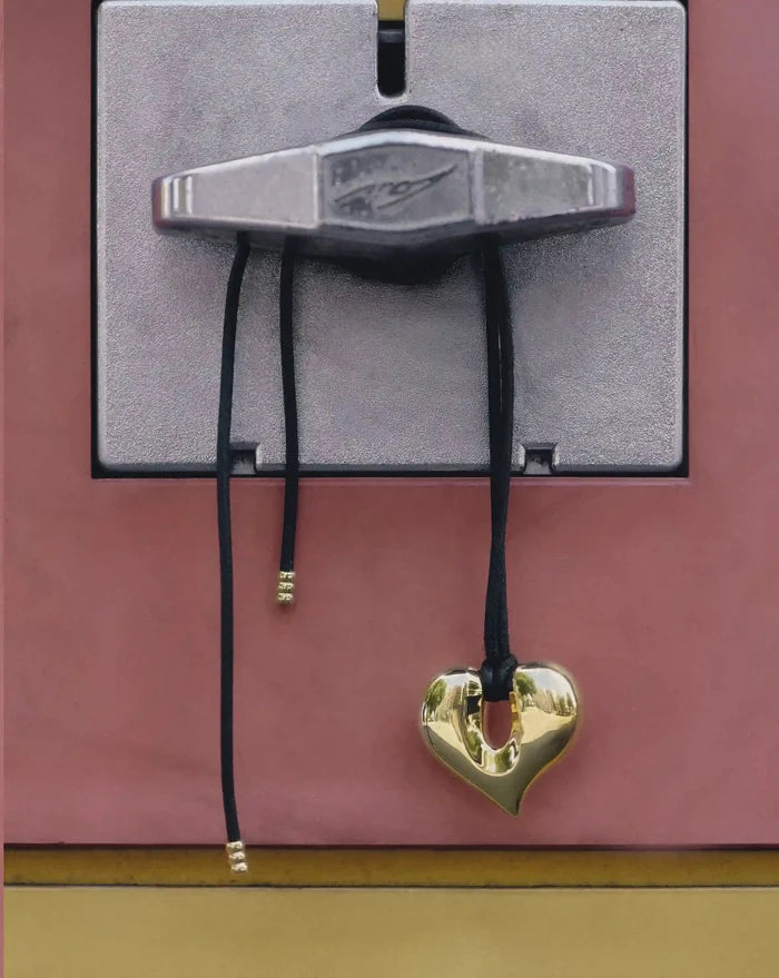 Molten Heart Pendant Cord Necklace | 18k Gold Plated Necklaces Missoma
