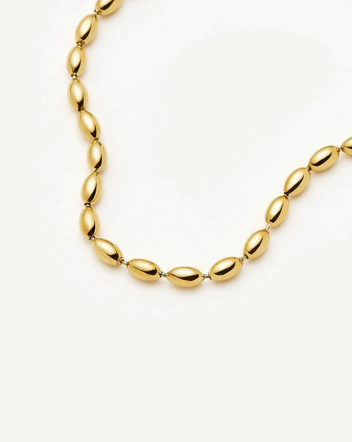 Molten Olive Chain Bracelet | 18k Gold Plated Bracelets Missoma