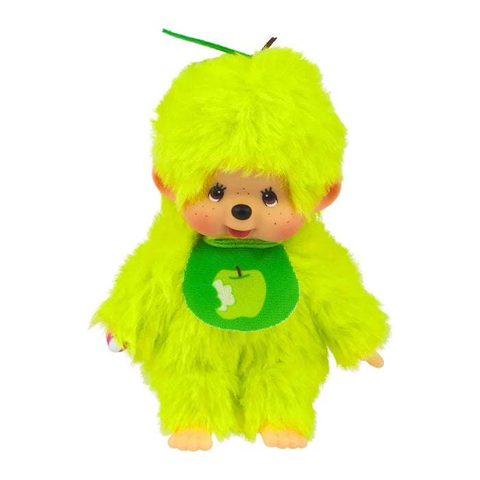 Monchhichi 5.5 Inch Fruit Colors Apple Green Plush Doll Toy