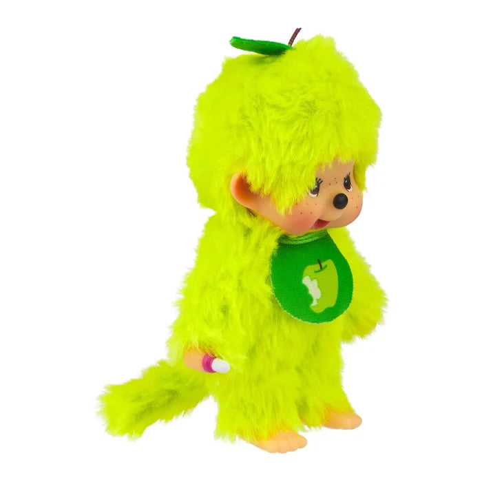 Monchhichi 5.5 Inch Fruit Colors Apple Green Plush Doll Toy